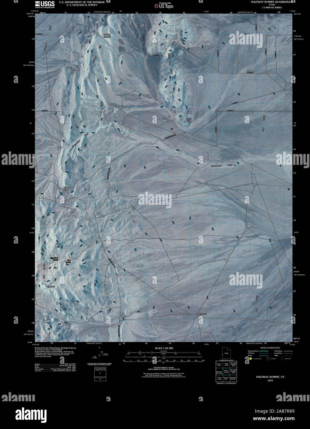UT Halfway Summit 20101110 TM Inverted Restoration Stock Photo - Alamy