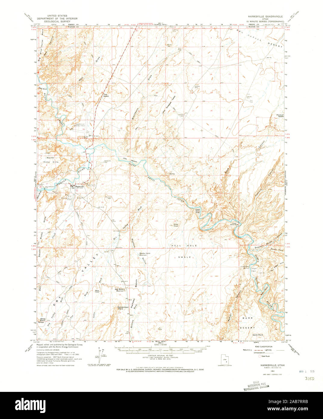 Hanksville Map Hi-res Stock Photography And Images - Alamy