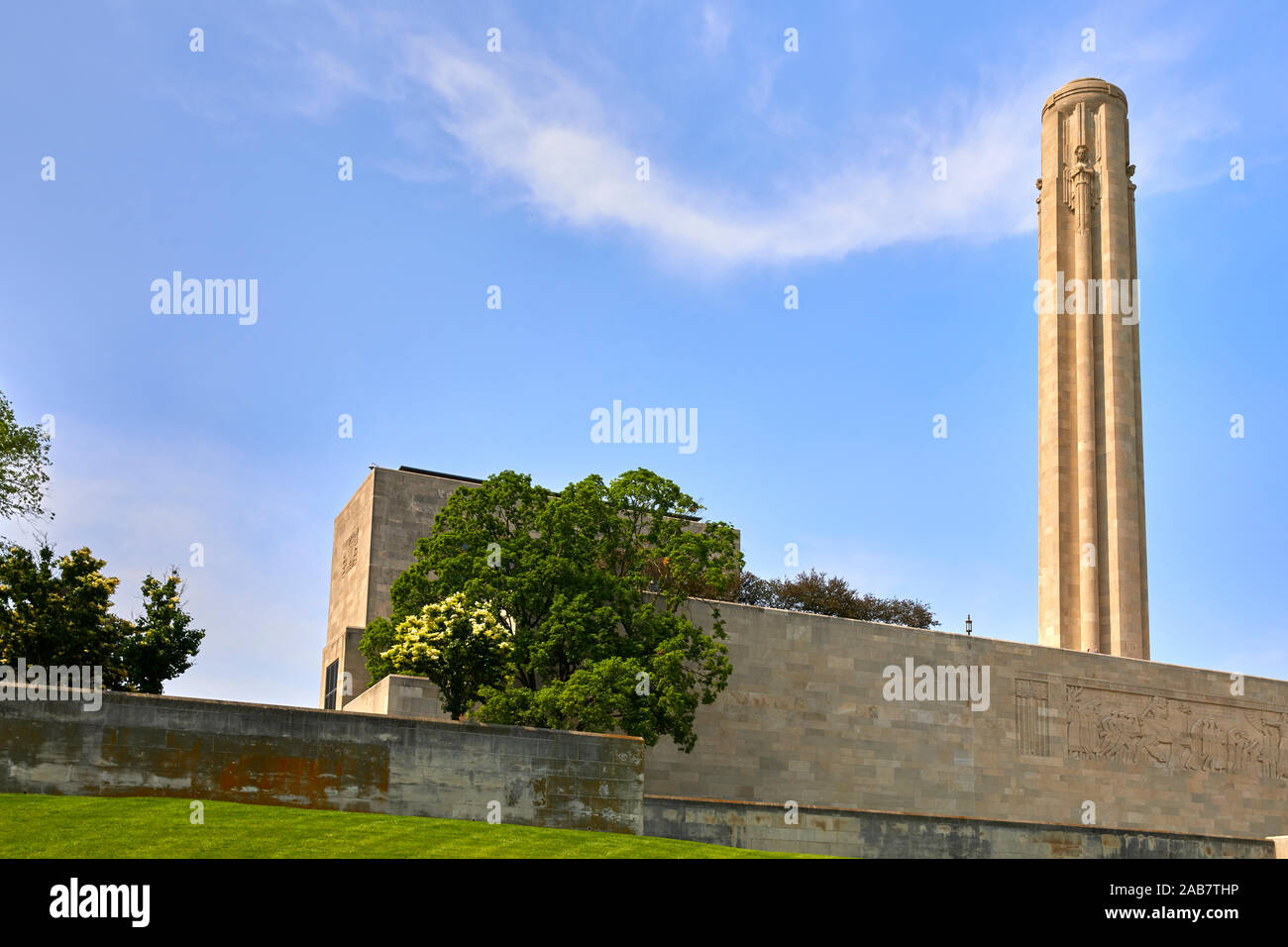 National WWI Museum and Memorial of the United States in Kansas City, Missouri, North America Stock Photo