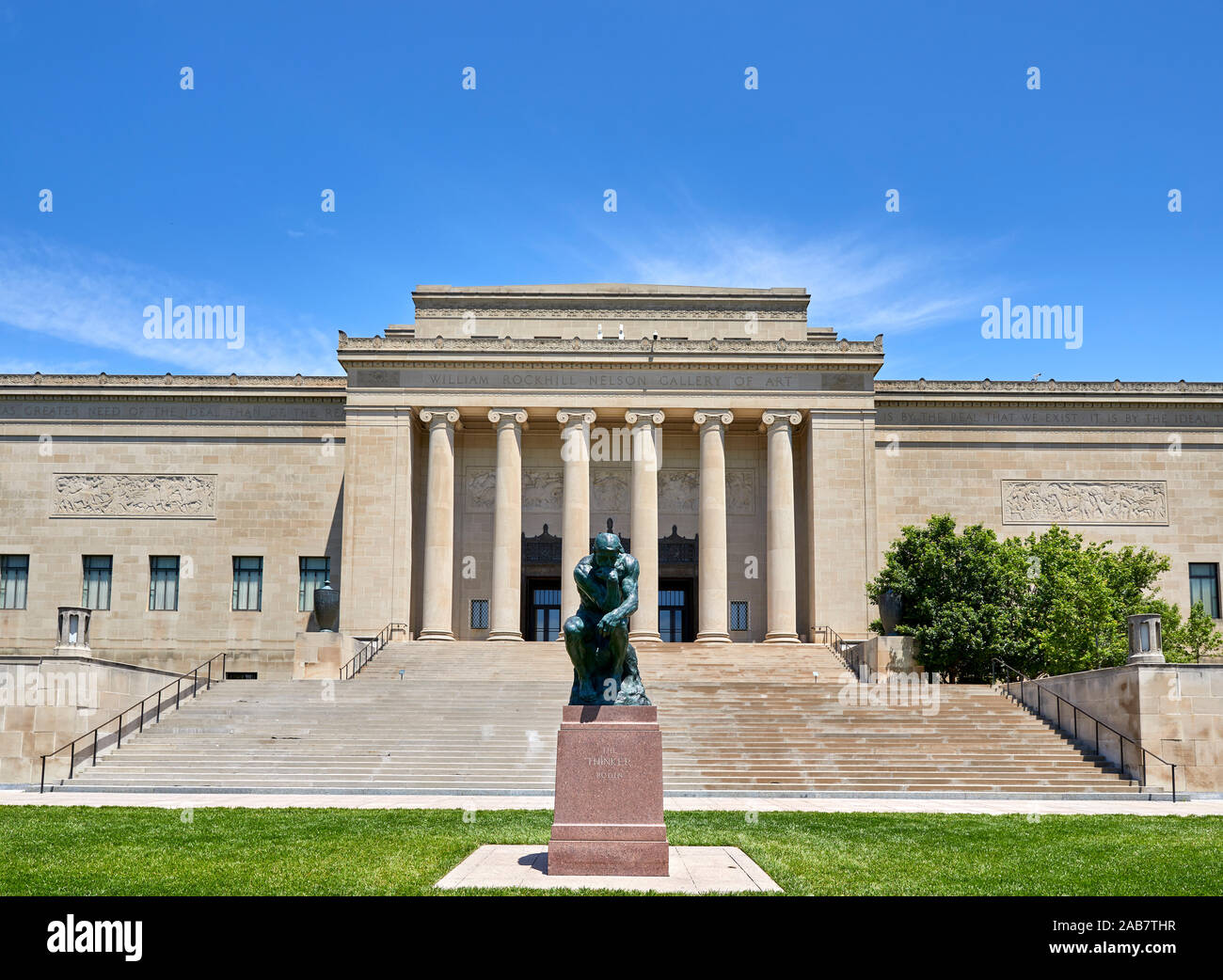 The Nelson Atkins Museum of Art in Kansas City, Missouri, North America Stock Photo