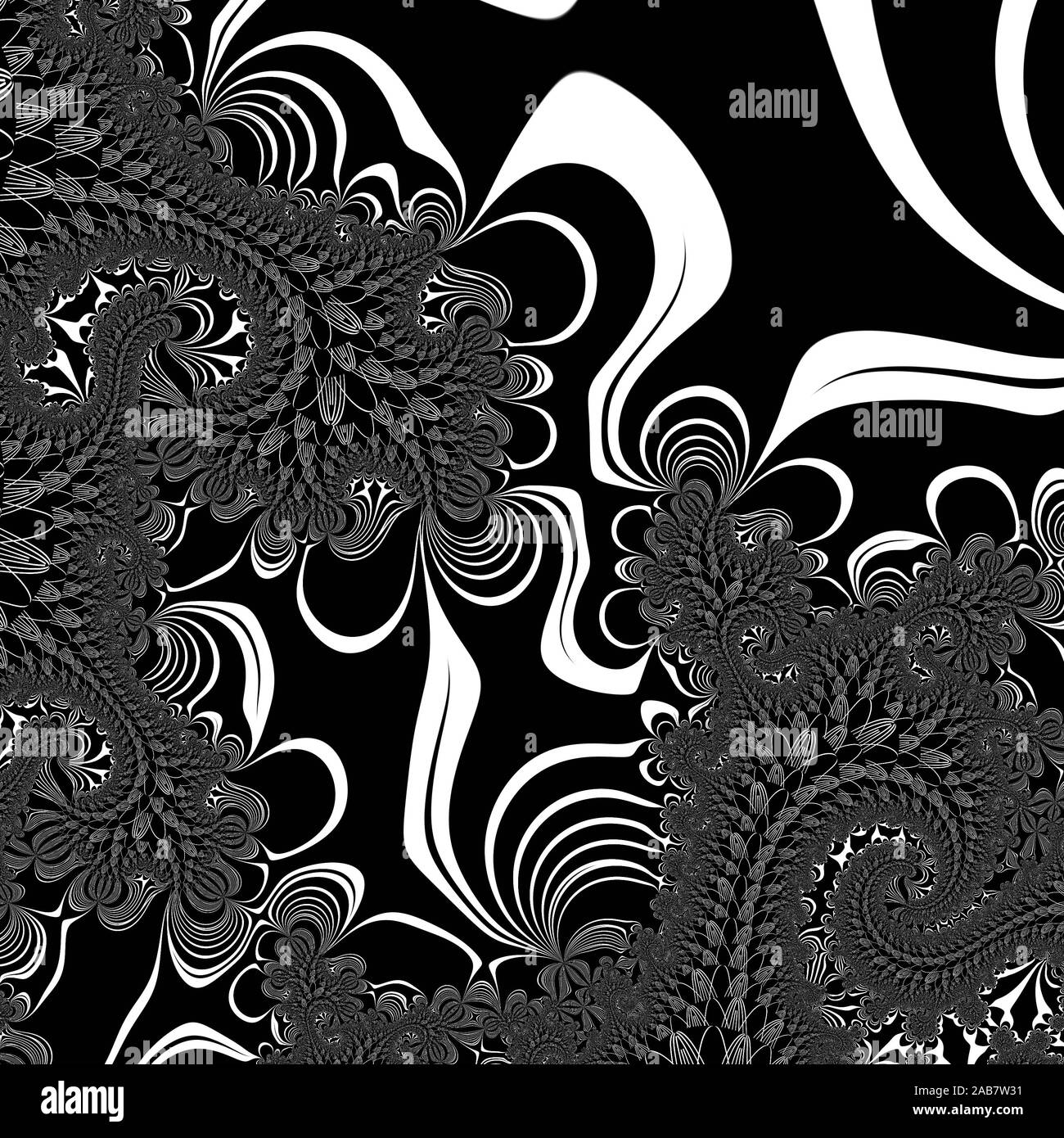 BLACK AND WHITE ABSTRACT PATTERNS Stock Photo - Alamy