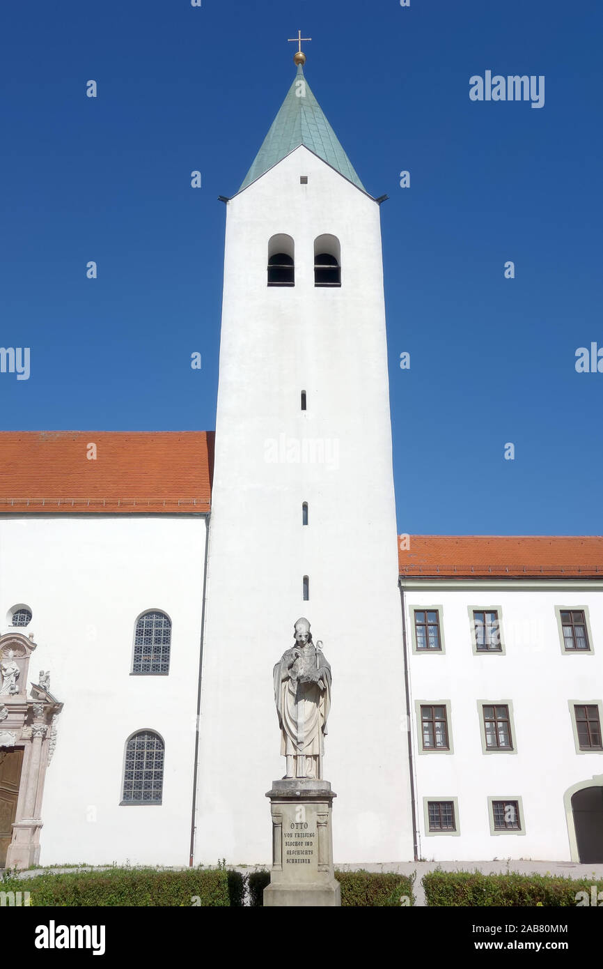 Eine schoene Kathedrale in Freising, Deutschland Stock Photo