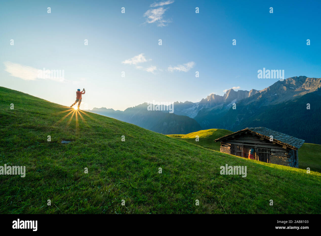 Piz Badile High Resolution Stock Photography And Images Alamy