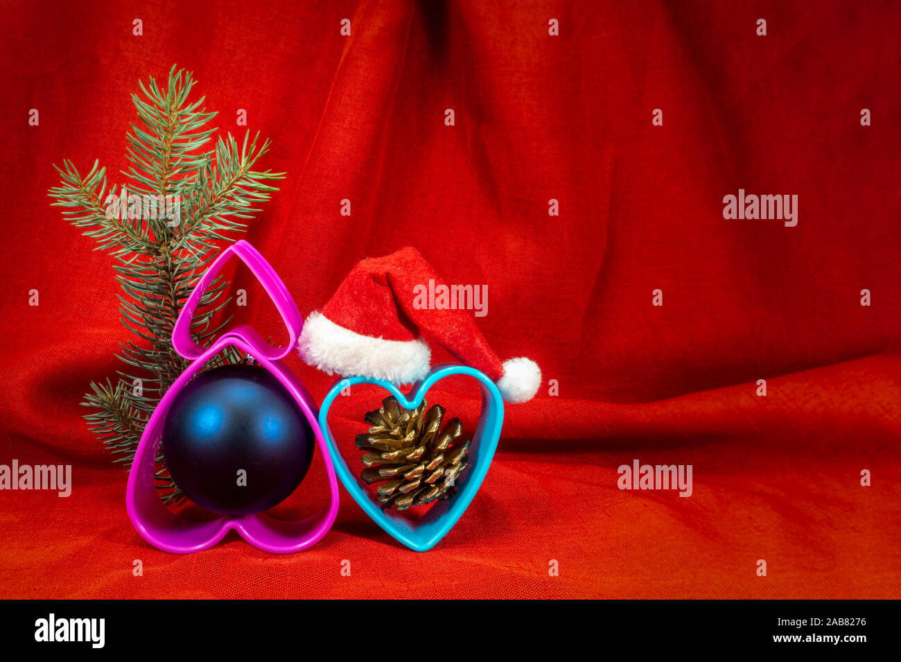 plastic santa hat