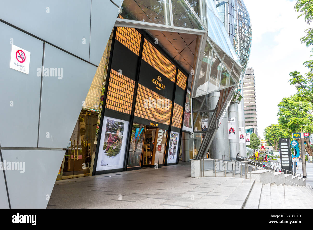 Coach store in Orchard Road, Singapore. Coach is an American luxury