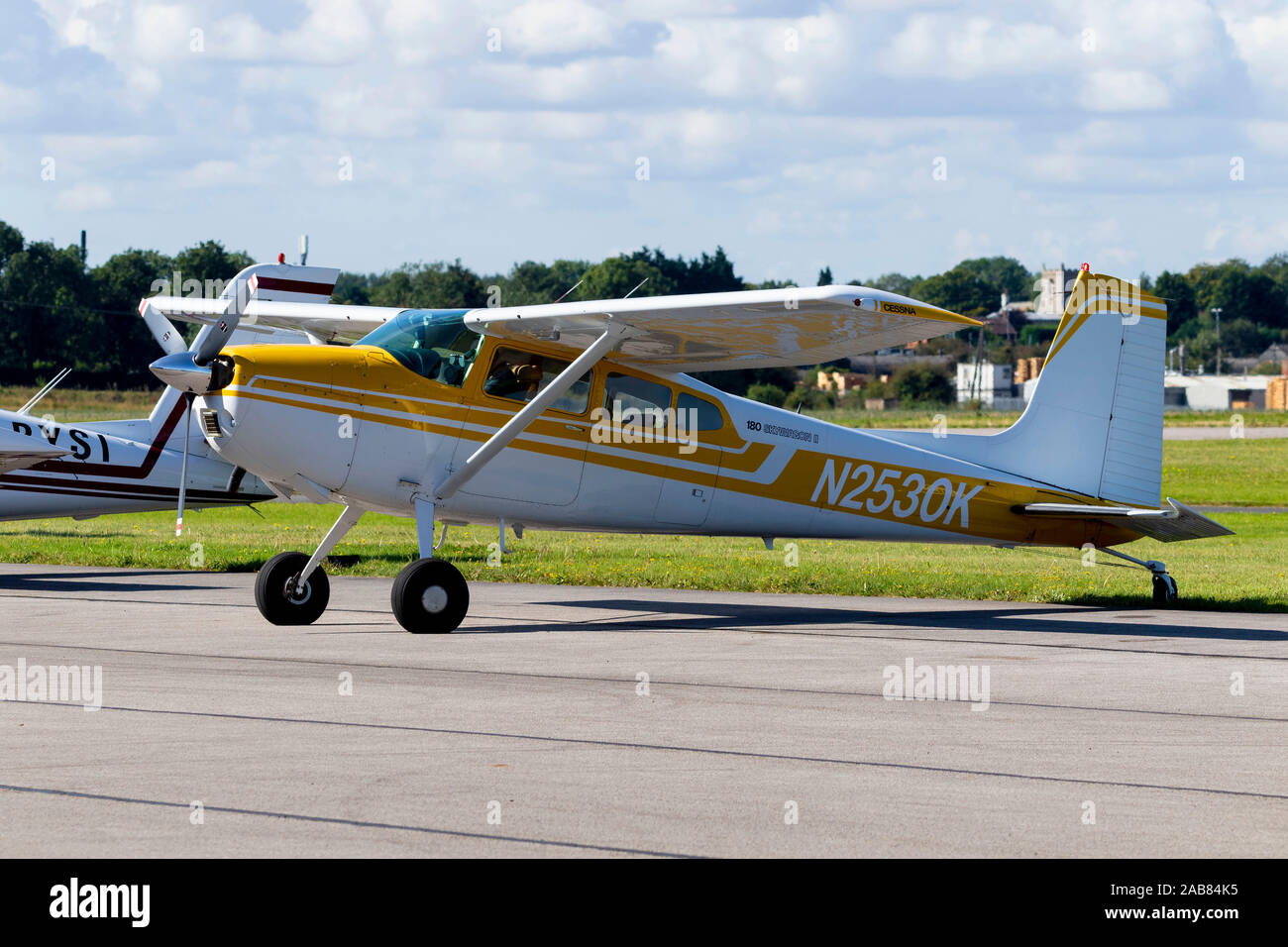 Cessna 180K Skywagon N2530K Stock Photo
