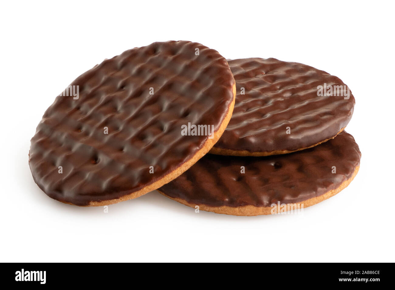 Chocolate coated digestive biscuits hi-res stock photography and images -  Alamy
