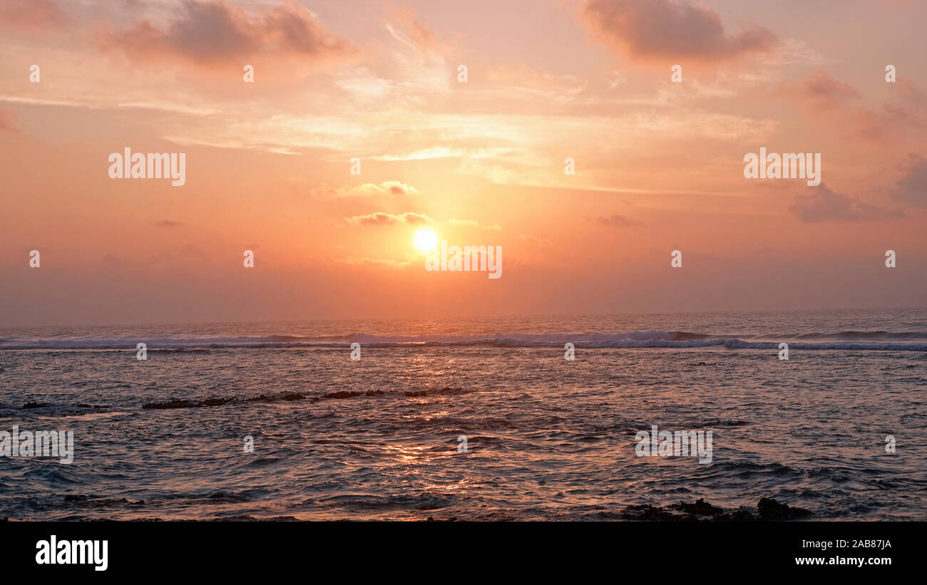 Sunrise, Pasta Point, Cinnamon Dhonveli Island, North Male Atoll, The