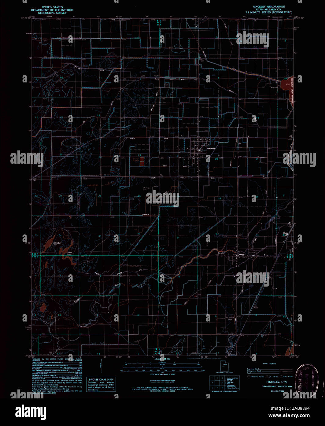 Map of hinckley hires stock photography and images Alamy