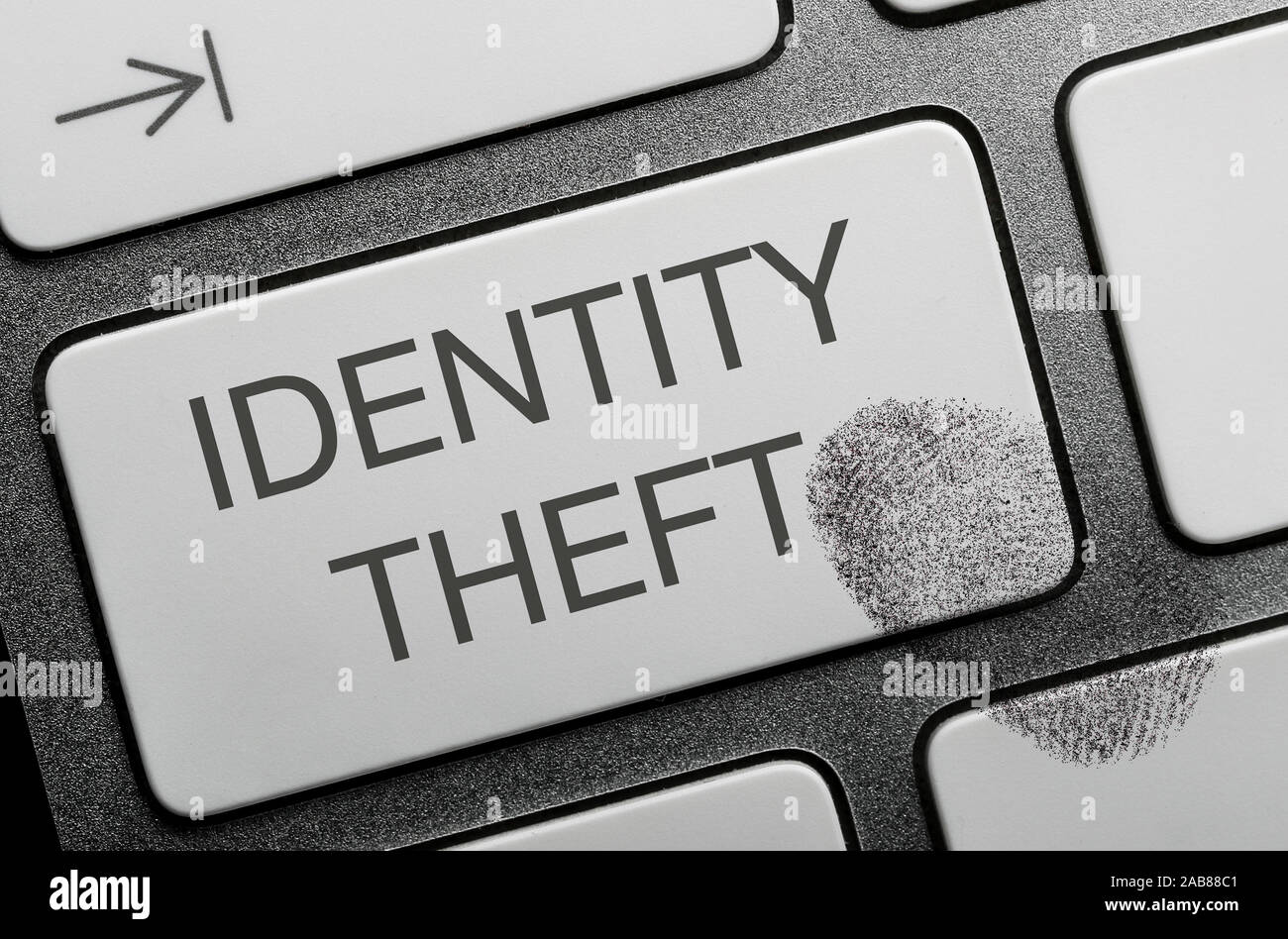 Concept crime images, identity theft Stock Photo Alamy