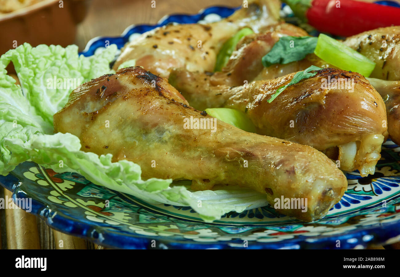 Shinwari Chicken Karahi, Pakistani food street made just with 2 spices, cumin and black pepper