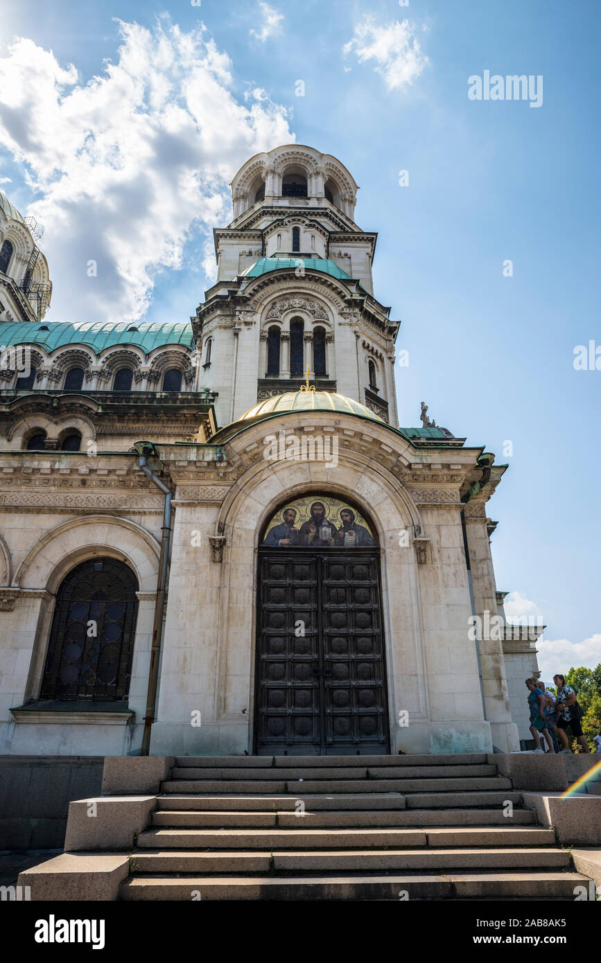 St Alexander Nevsky Cathedral, Sofia Stock Photo
