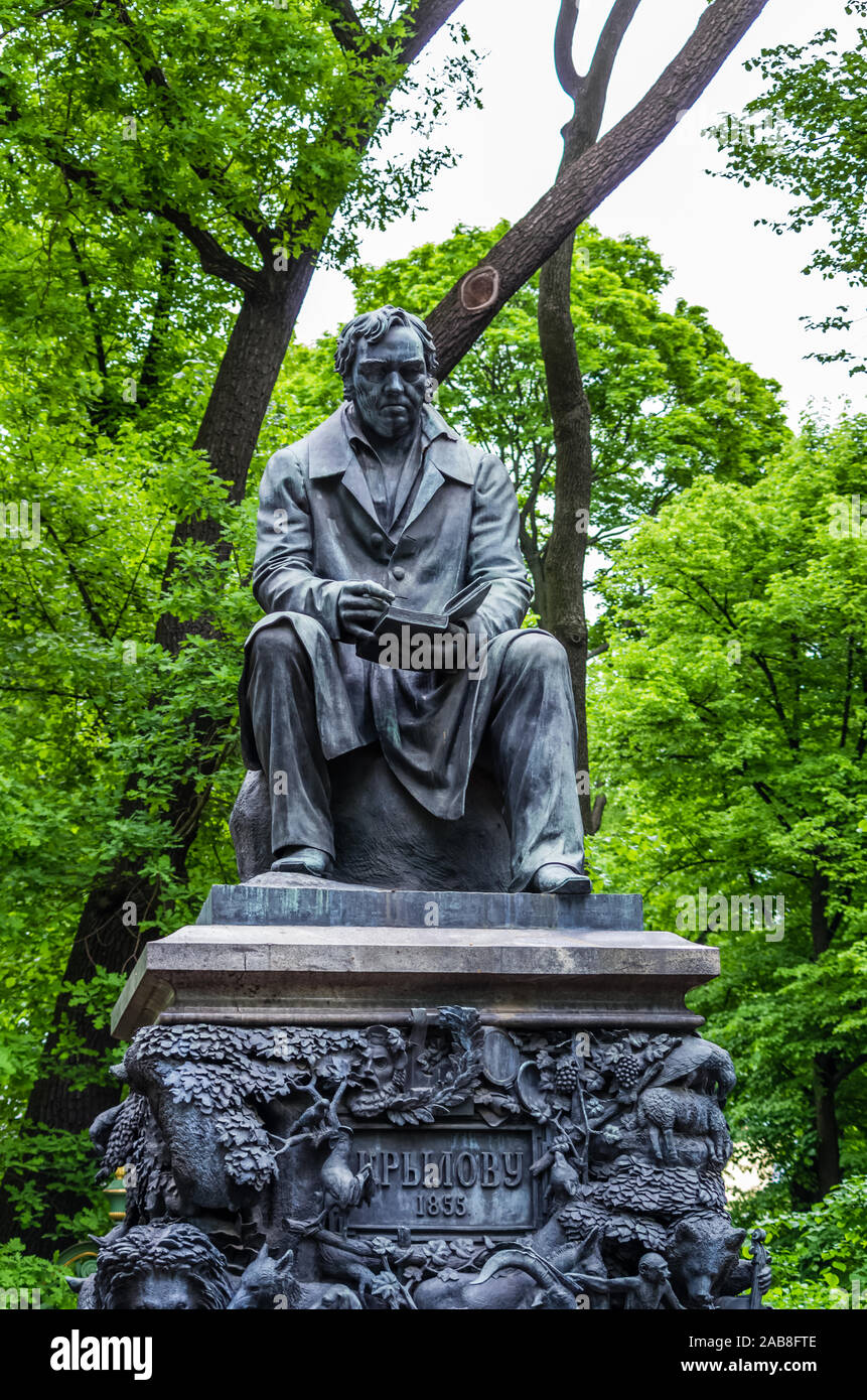 Ivan krylov statue hires stock photography and images Alamy
