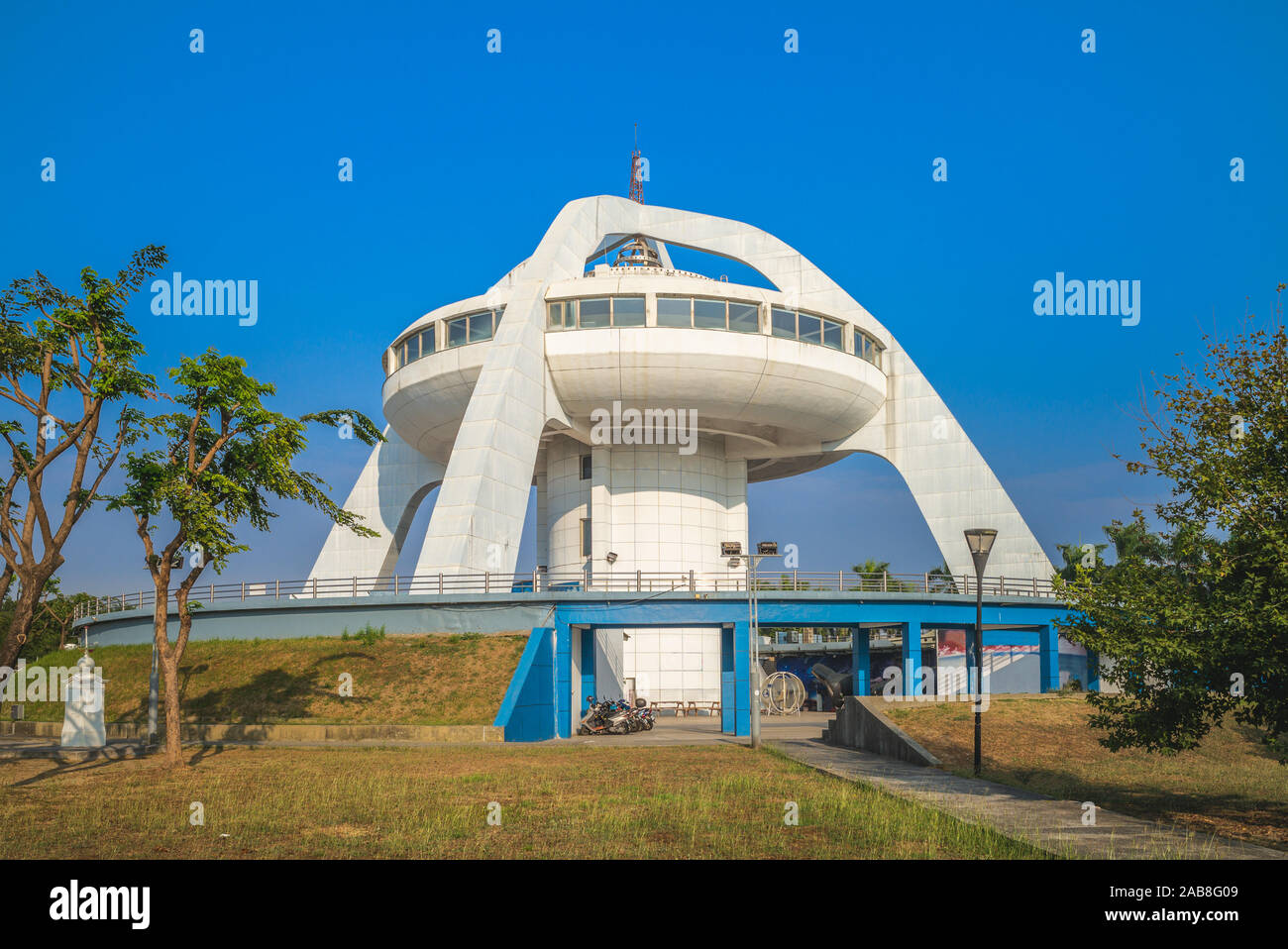 chiayi, taiwan - November 24, 2019: solar exploration center, a landmark open in October 25, 2005 to go with the 6th generation of the Chiayi Tropic o Stock Photo