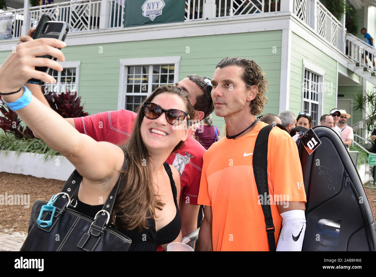 DELRAY BEACH, FL - NOVEMBER 24: Gavin Rossdale attends the 30TH Annual Chris Evert Pro-Celebrity Tennis Classic at the Delray Beach Tennis Center on November 24, 2019 in Delray Beach, Florida.  Credit: MPI10 / MediaPunch Stock Photo