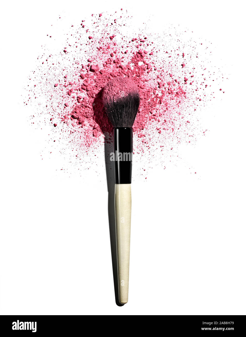 pink makeup powder png