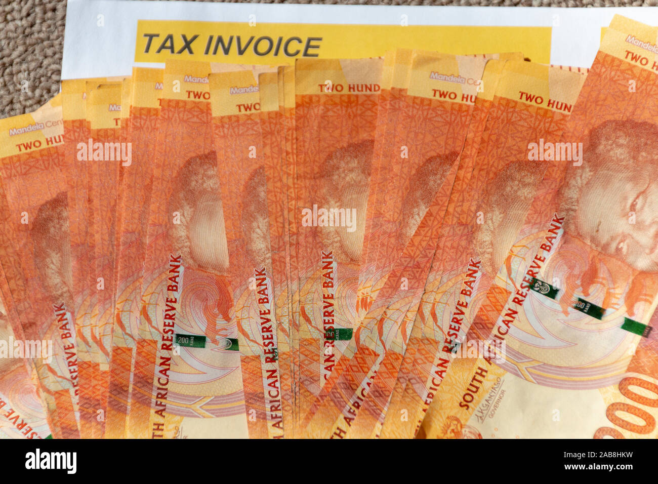 South african rands notes hi-res stock photography and images - Alamy