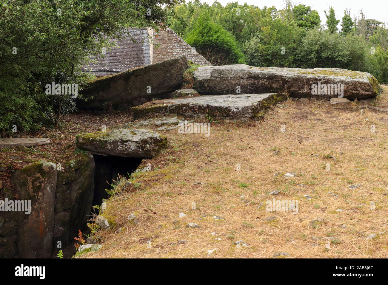 Tumulus Mané Lud is one of the largest and most important monuments of megalithic culture in