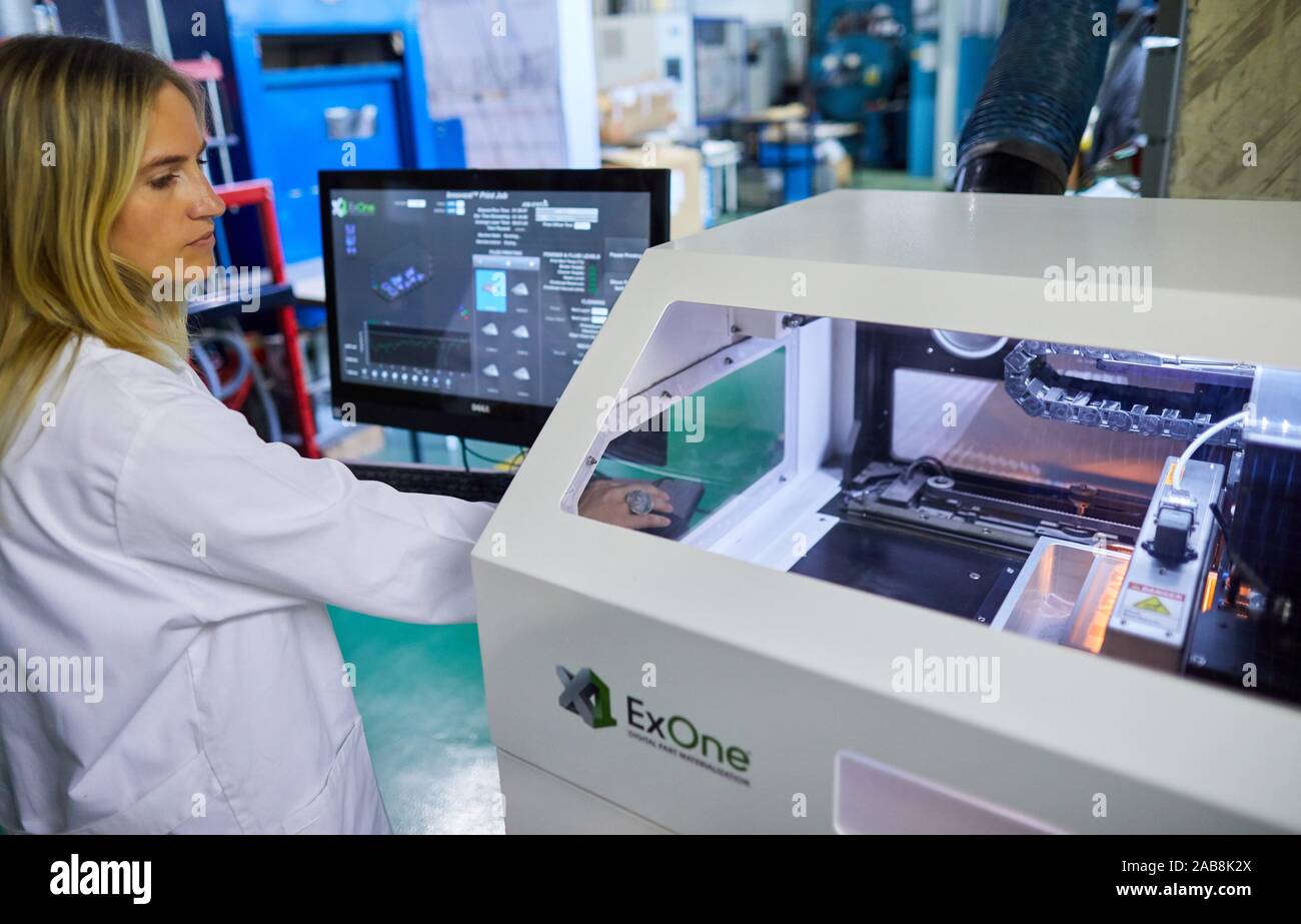 Binder Jetting, Additive manufacturing technology that allows high