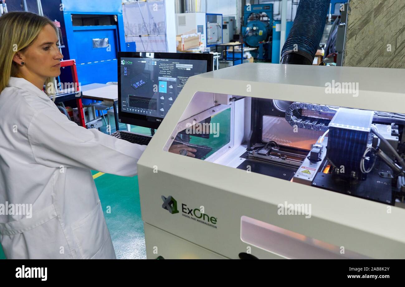 Binder Jetting, Additive manufacturing technology that allows high