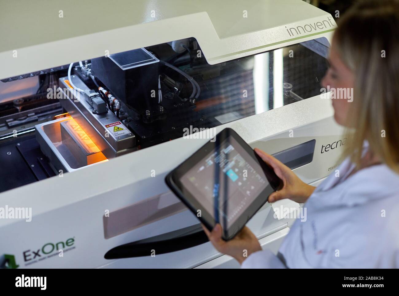 Binder Jetting, Additive manufacturing technology that allows high