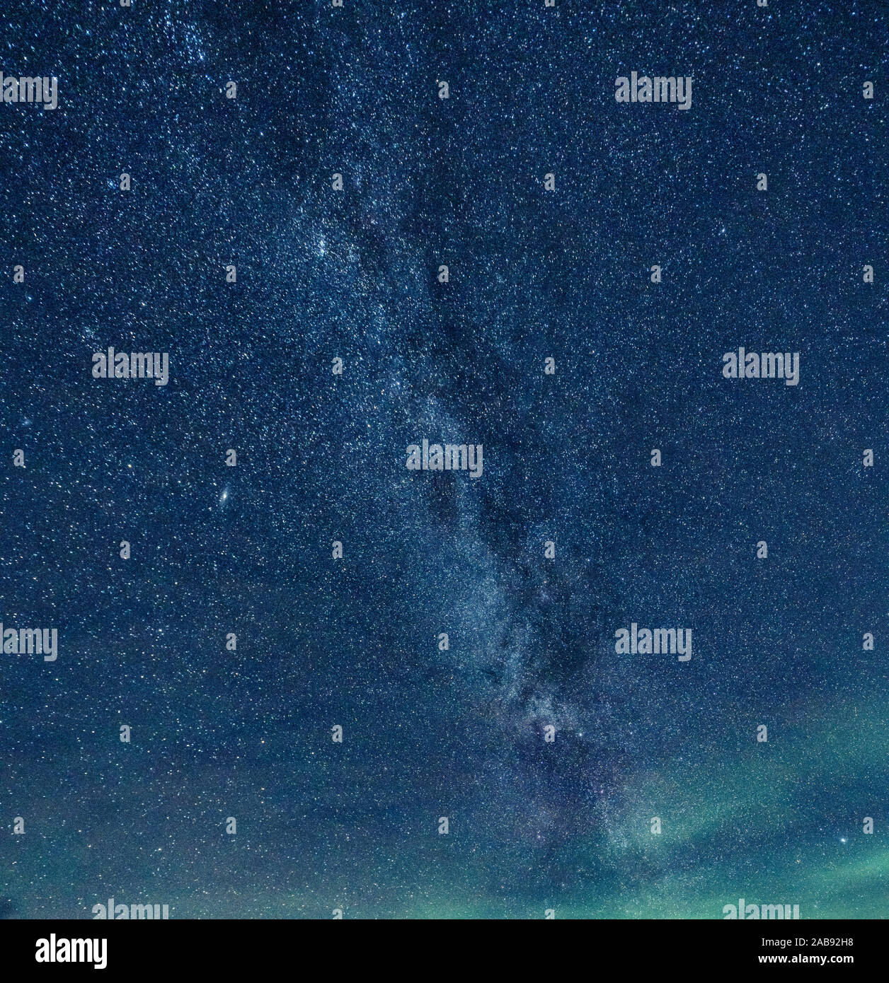 Milky Way , Iceland Stock Photo Alamy