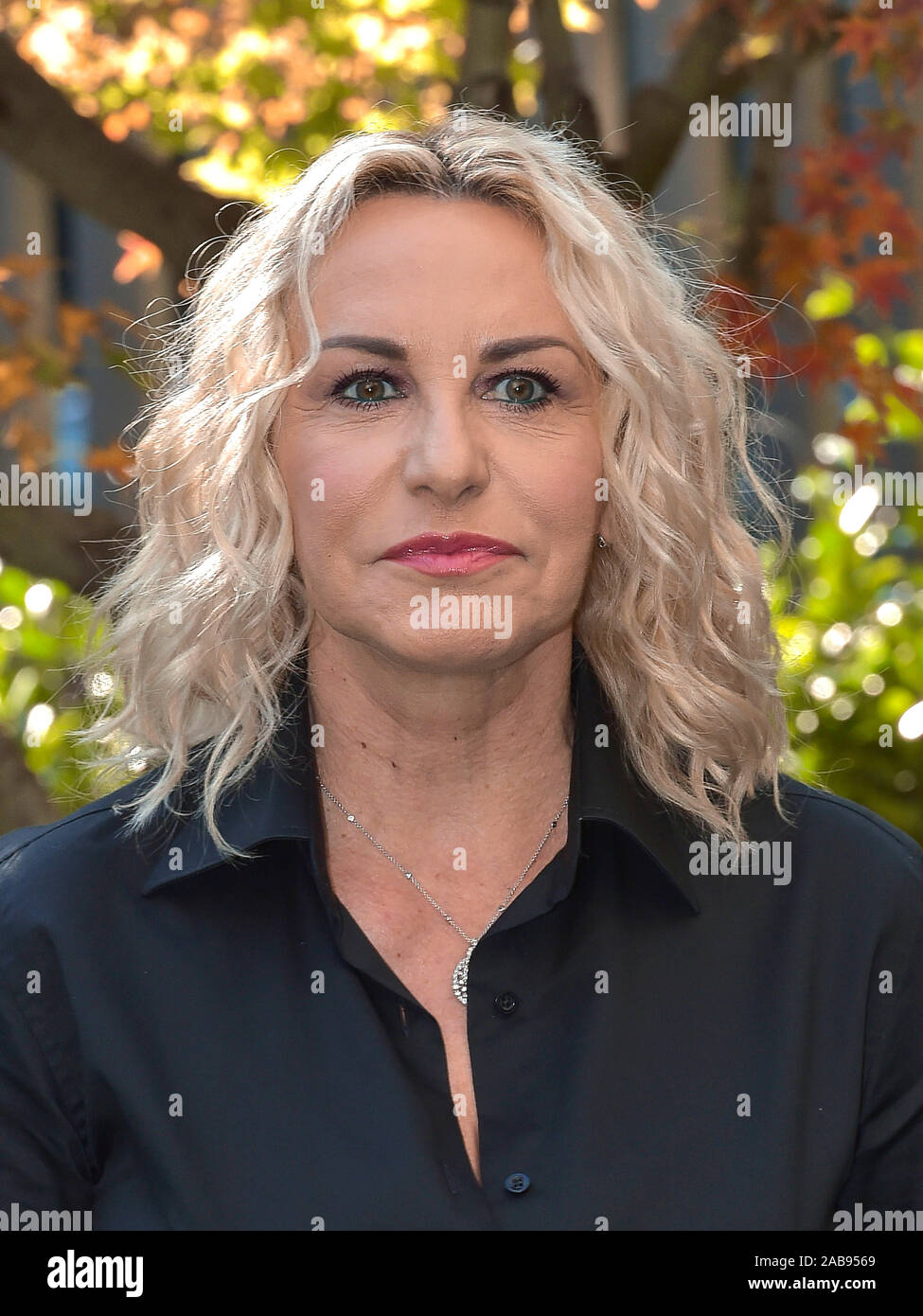 Italy, Rome, November 26, 2019 : Antonella Clerici attends the photocall of the 62th edition of the Zecchino d'oro, show by RAI TV with chorus directo Stock Photo