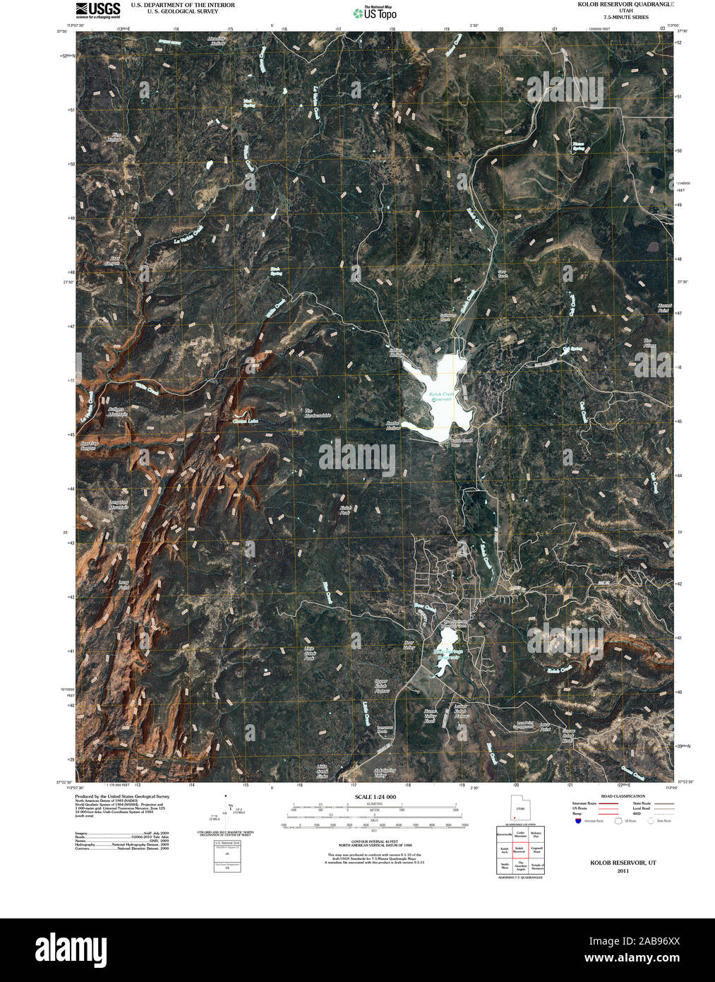 Kolob reservoir hires stock photography and images Alamy