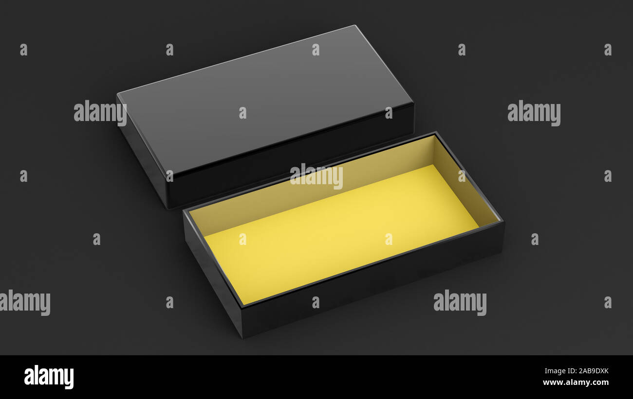 Packing background. 3d rendering 3d illustration Stock Photo - Alamy