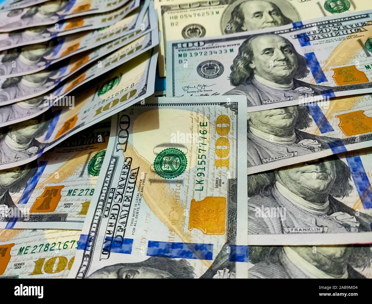 100 dollar bill old hi-res stock photography and images - Alamy