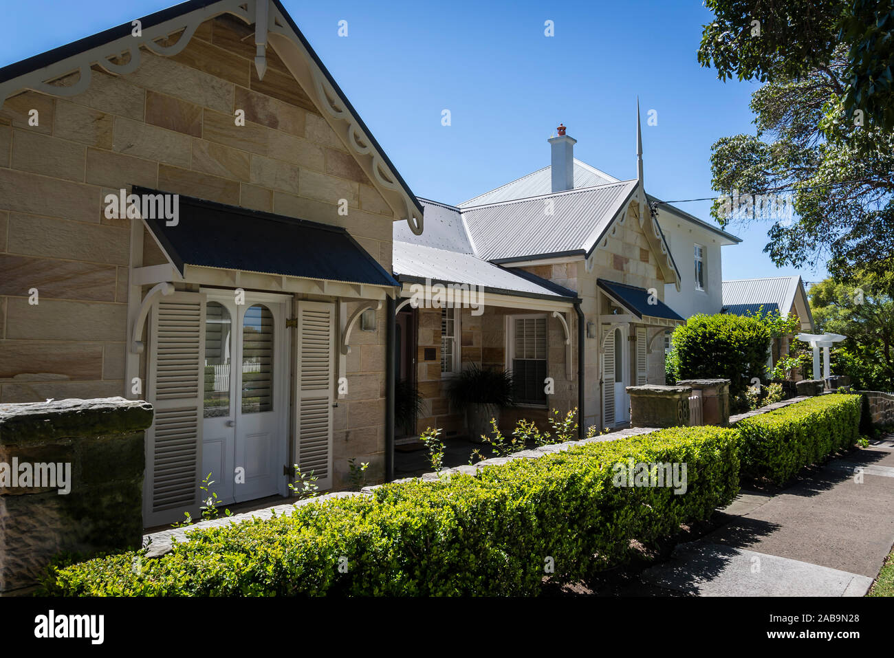 Alexandra Street in Hunters Hill, a suburb on the Lower North Shore
