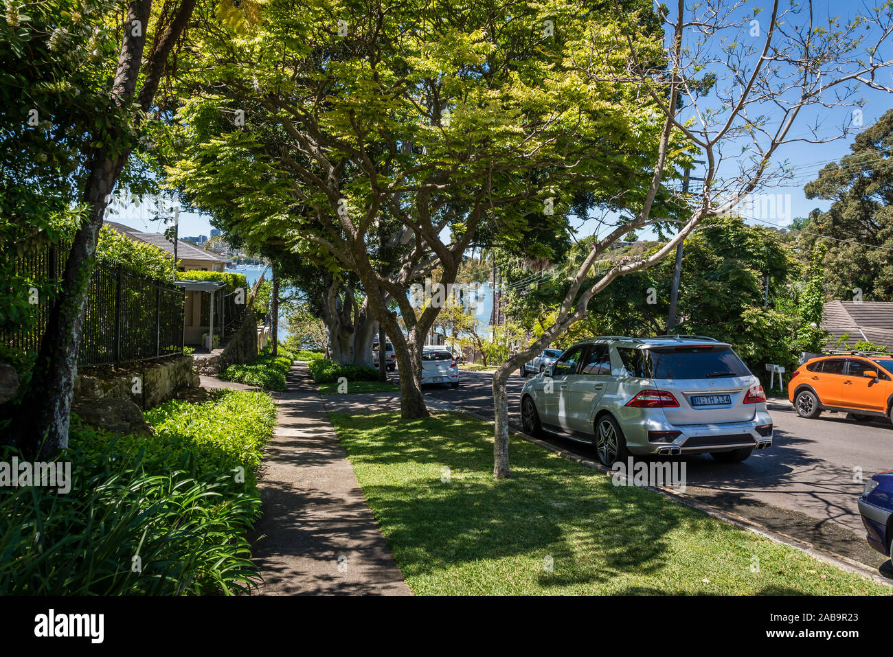 Alexandra Street in Hunters Hill, a suburb on the Lower North Shore