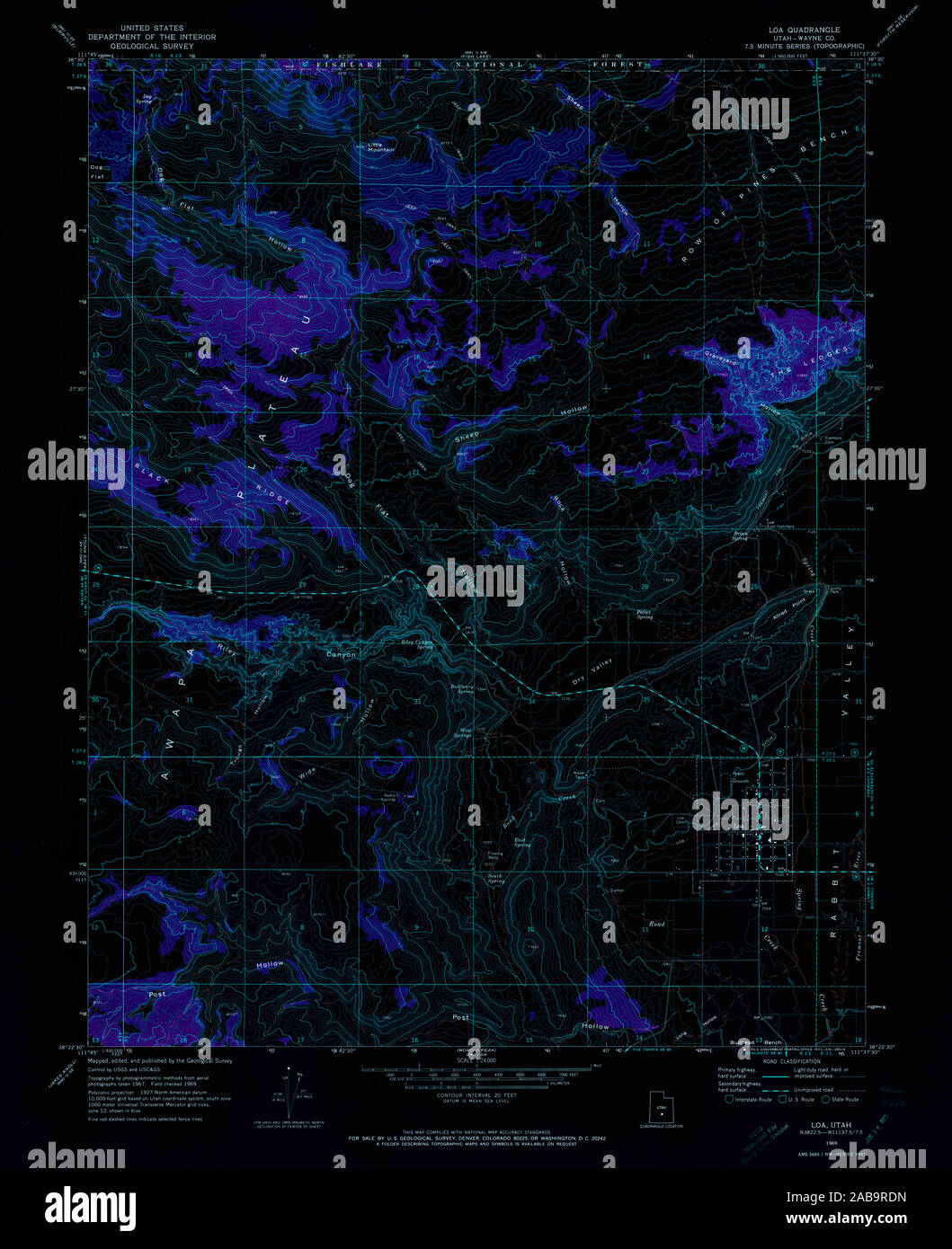 Map of loa hires stock photography and images Alamy