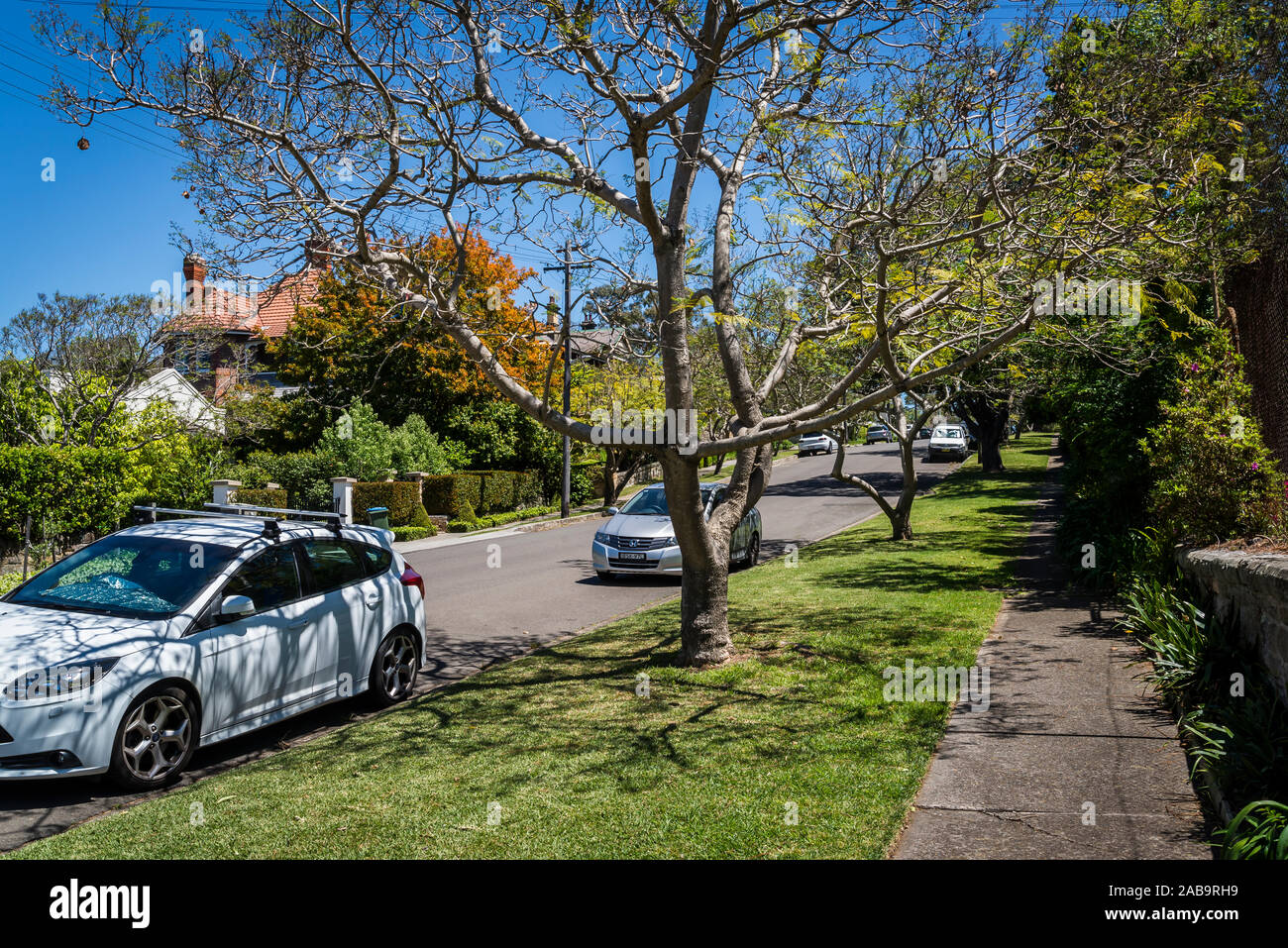 Alexandra Street in Hunters Hill, a suburb on the Lower North Shore