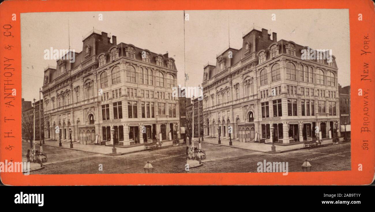 Edwin Booth's Theatre, 23rd St., between 5th and 6th Ave. Additional title Public buildings in