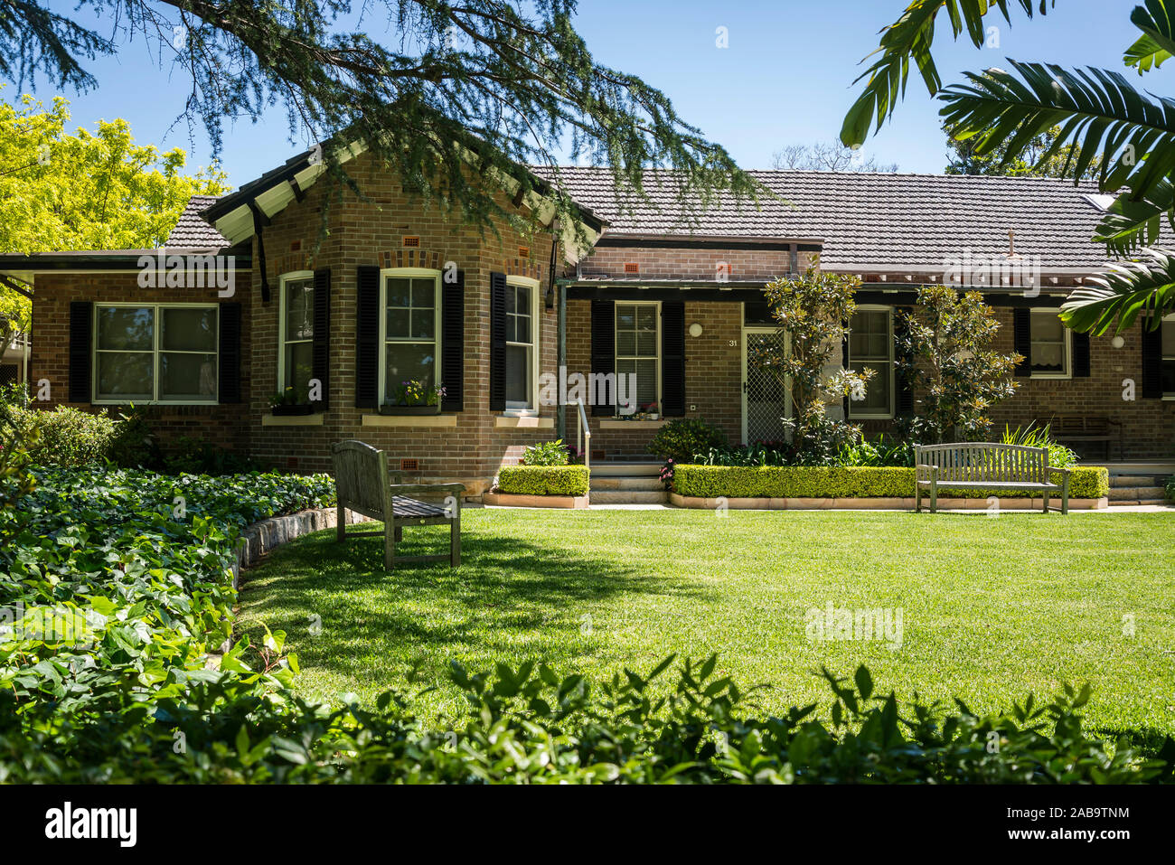 Ferry Street, Hunters Hill, a suburb on the Lower North Shore, Sydney ...