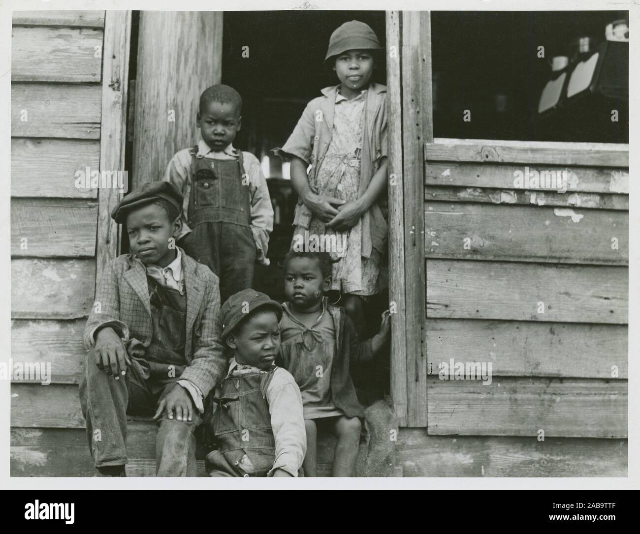 Family of small landowner who moved out of the SanteeCooper Basin, at