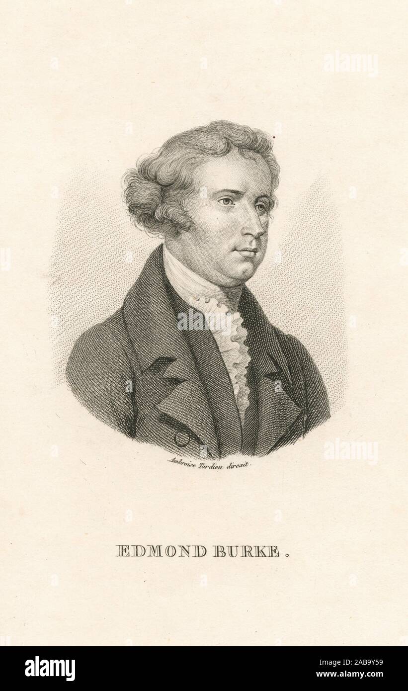 Edmond Burke. Tardieu, Ambroise (17881841) (Engraver). Emmet