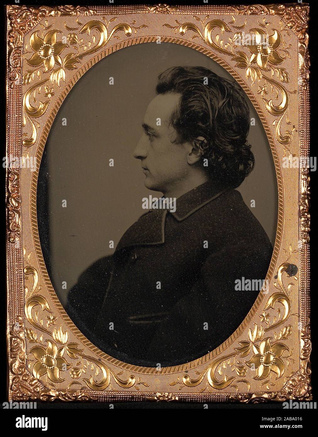 Edwin Booth framed photography. Billy Rose Theatre Division