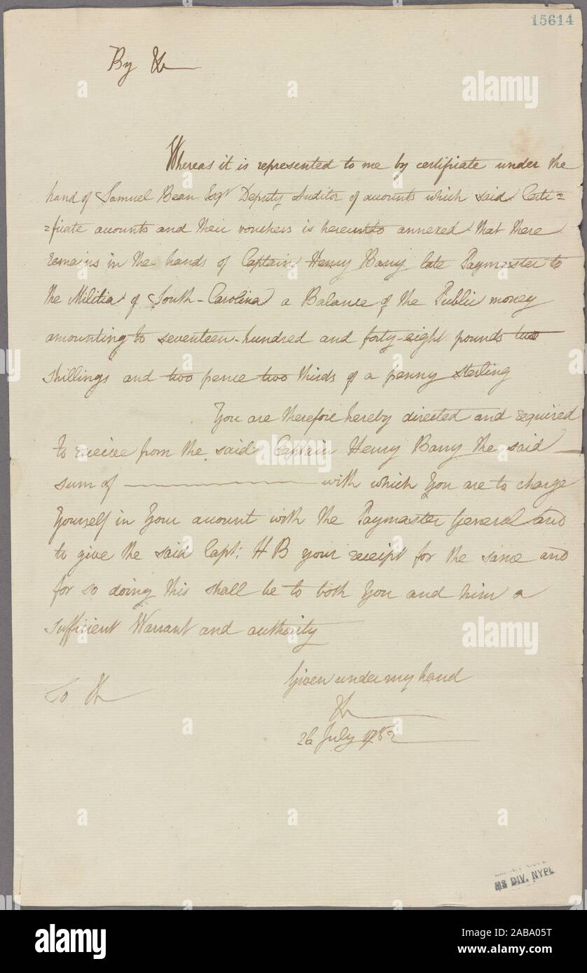 Document. Emmet, Thomas Addis, 18281919 (Collector) Leslie, Alexander