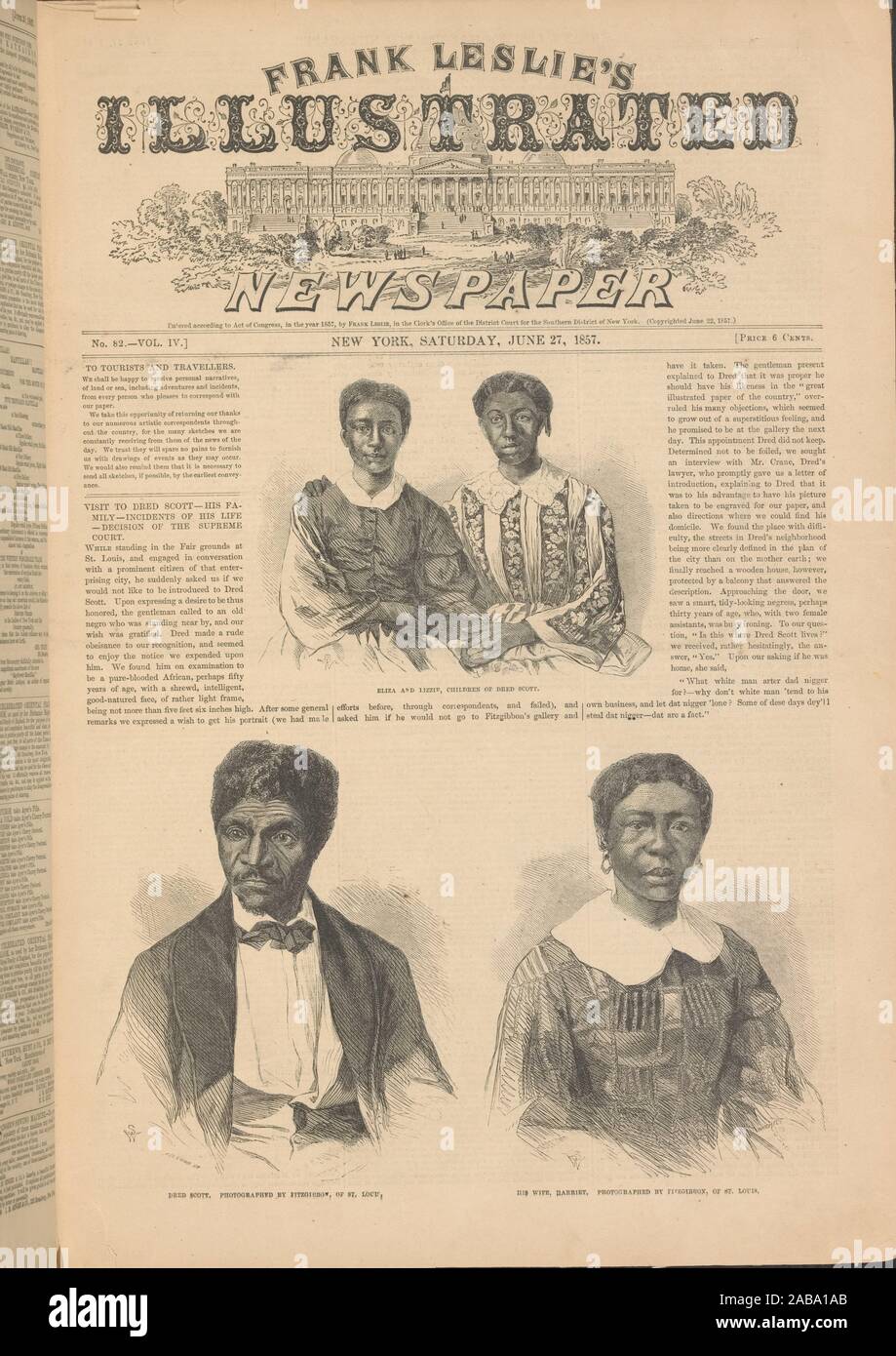 Dred scott wife children hi-res stock photography and images - Alamy