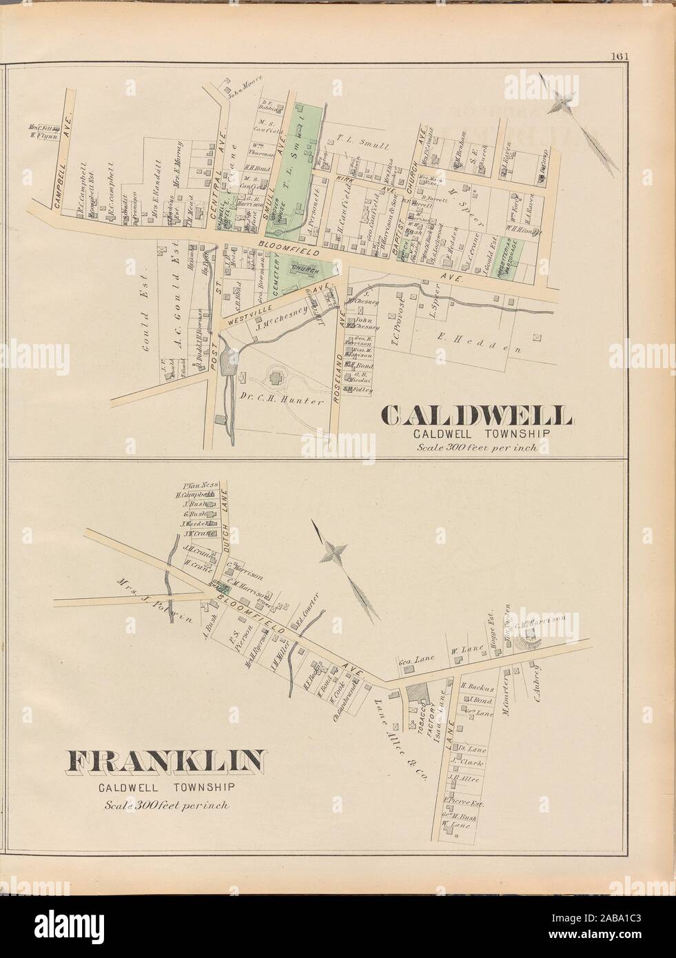 Map of franklin new jersey hires stock photography and images Alamy