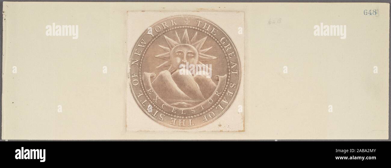 Engraving. Emmet, Thomas Addis, 18281919 (Collector). Thomas Addis