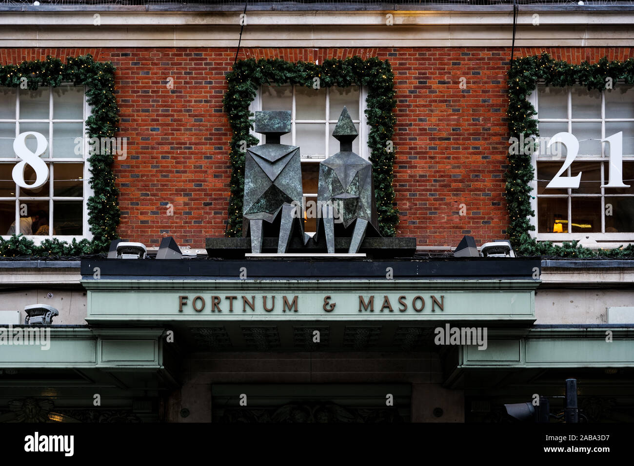Fortnum and Mason Sculpture Stock Photo Alamy