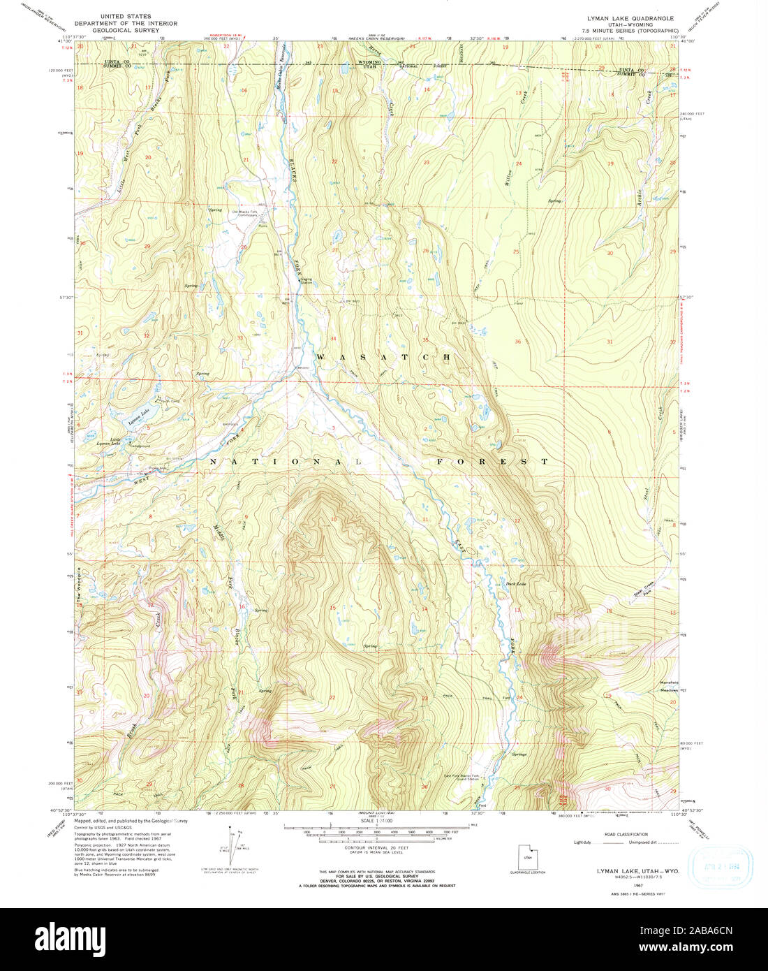 Map of lyman Cut Out Stock Images & Pictures Alamy
