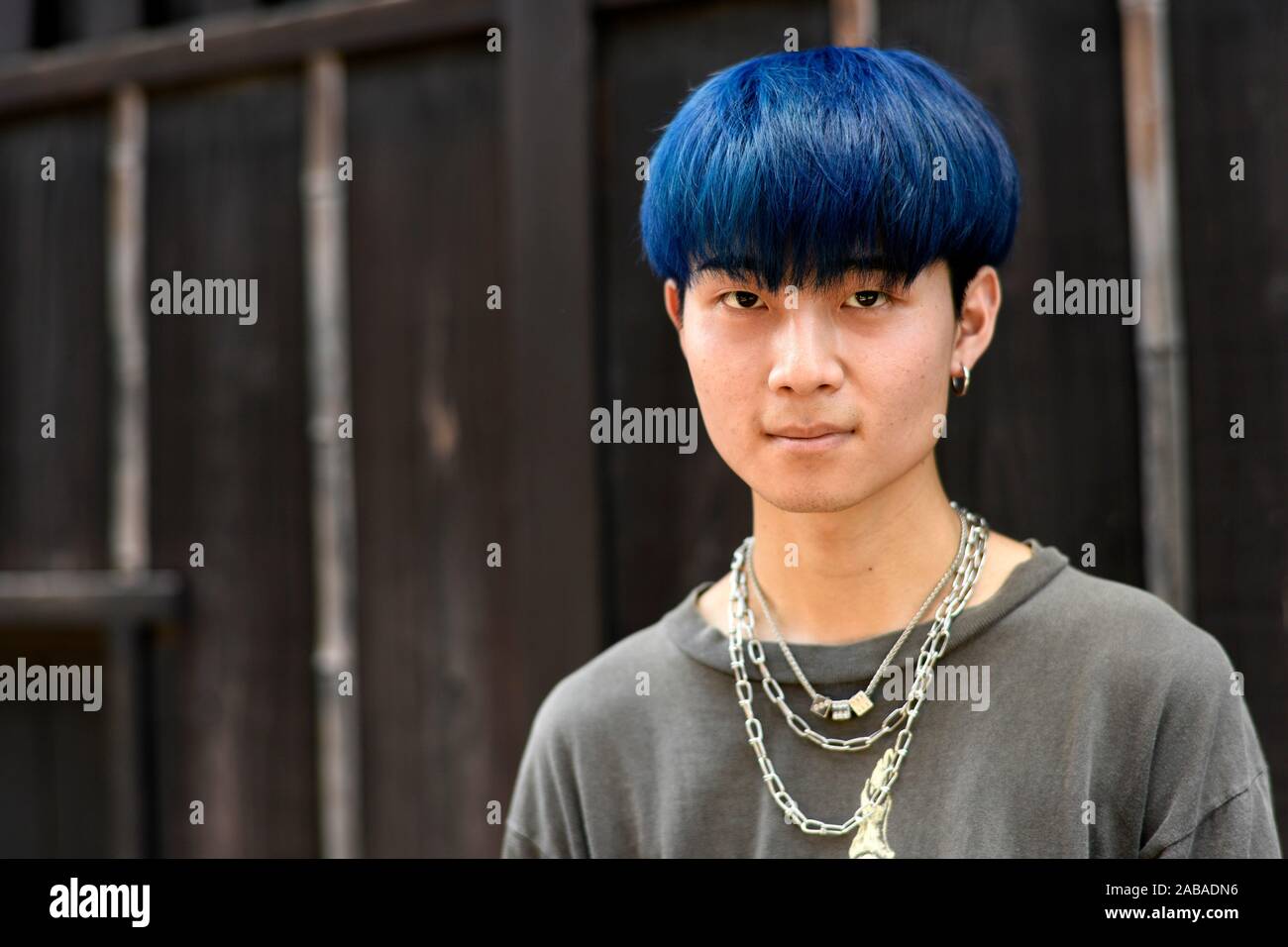 Asian Blue Hair Webcam - wide 2