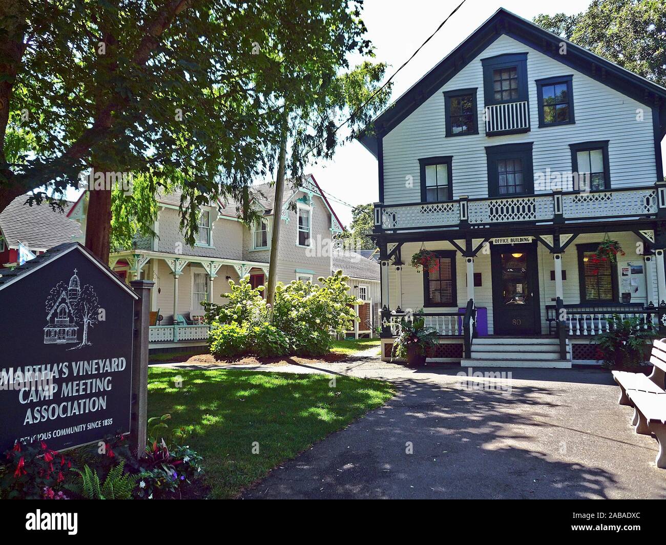 The Martha´s Vineyard Camp Meeting Association is a 34acre National