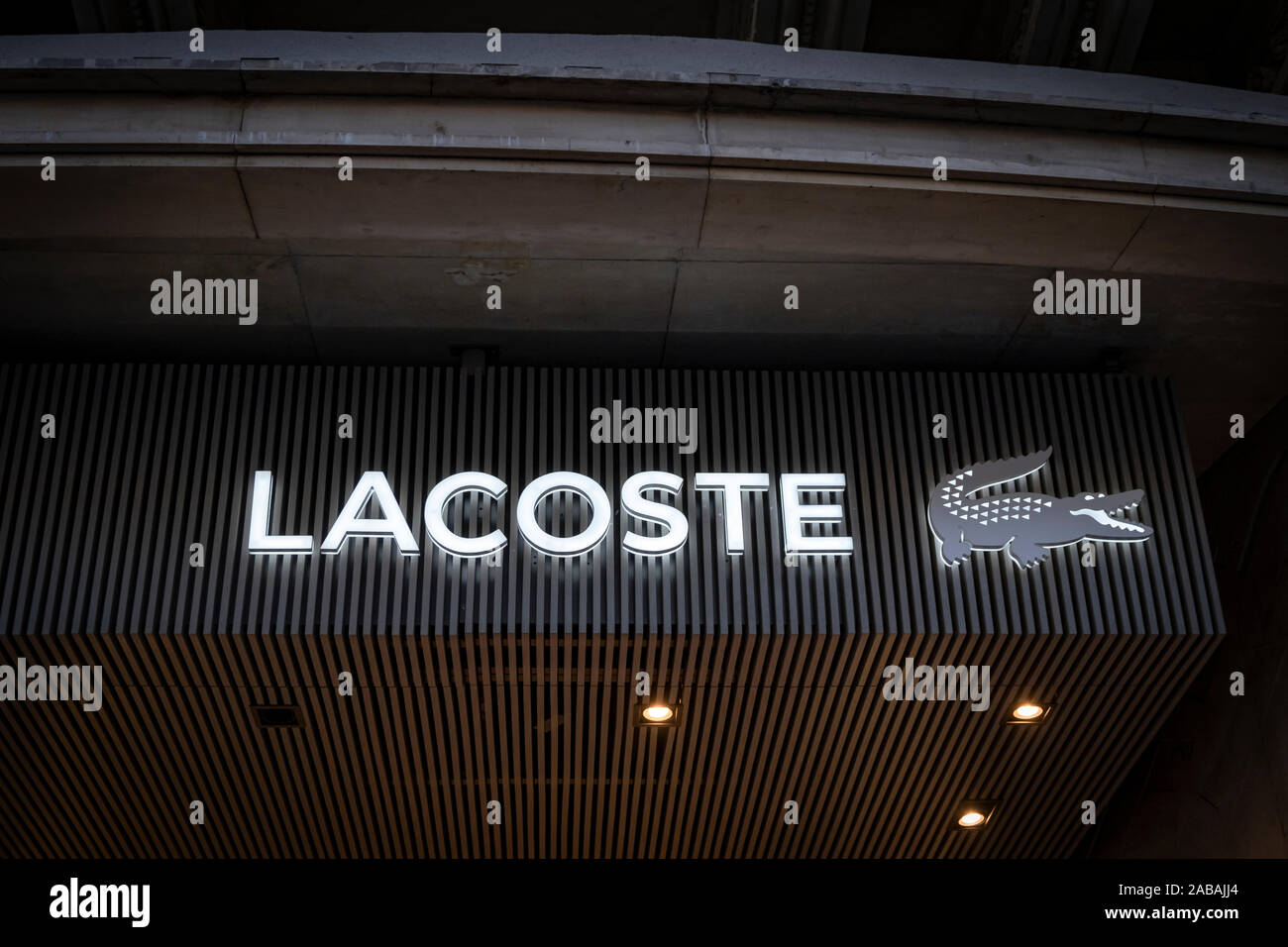 is lacoste a french brand