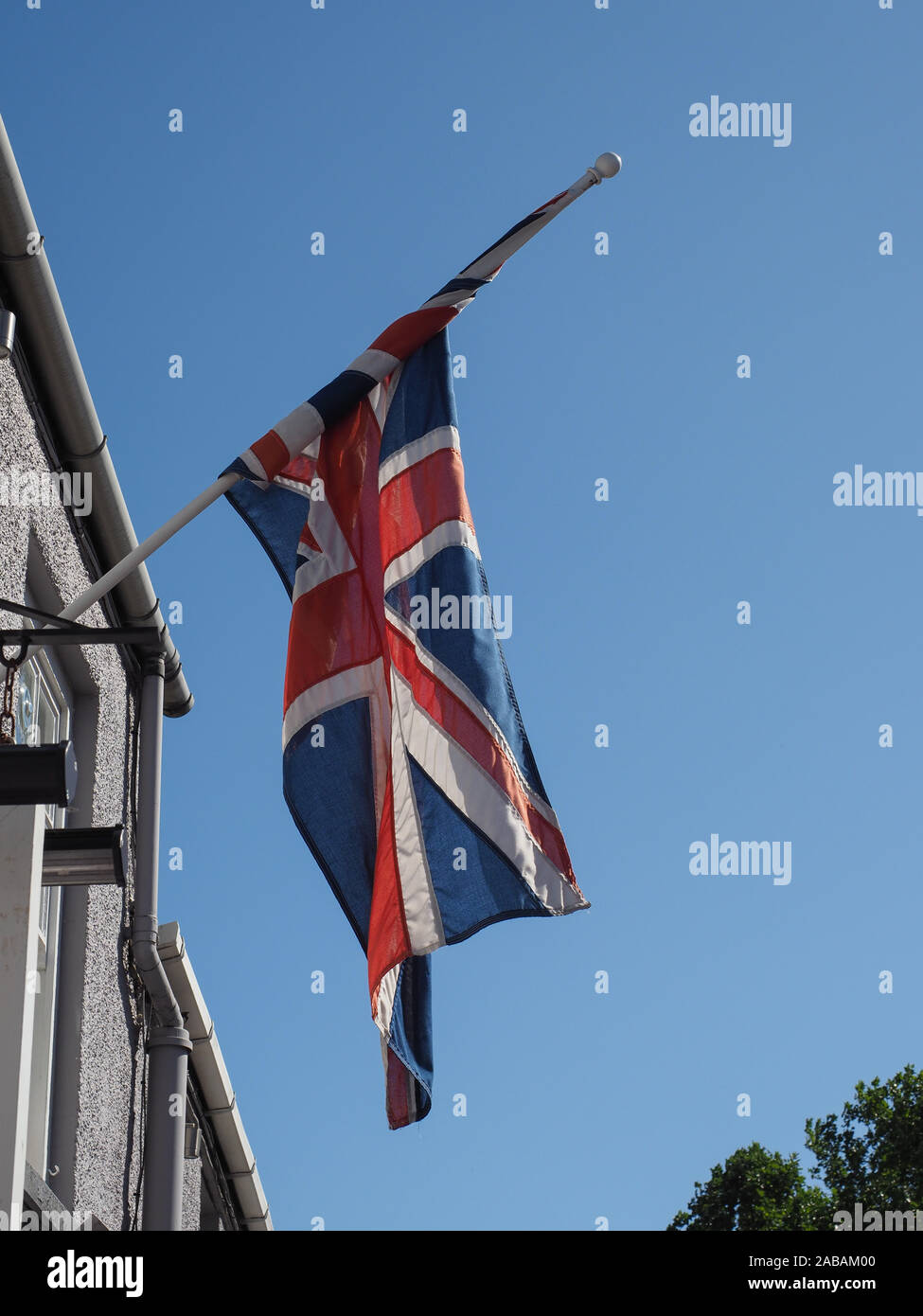 national flag of the United Kingdom (UK) aka Union Jack Stock Photo - Alamy