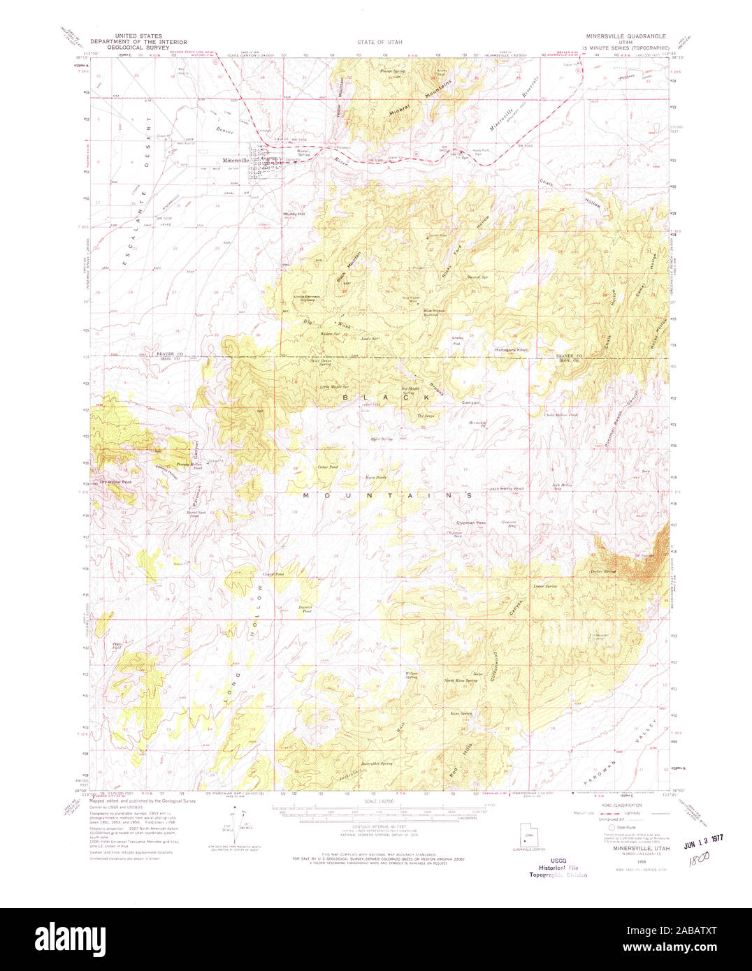 Map of minersville hires stock photography and images Alamy